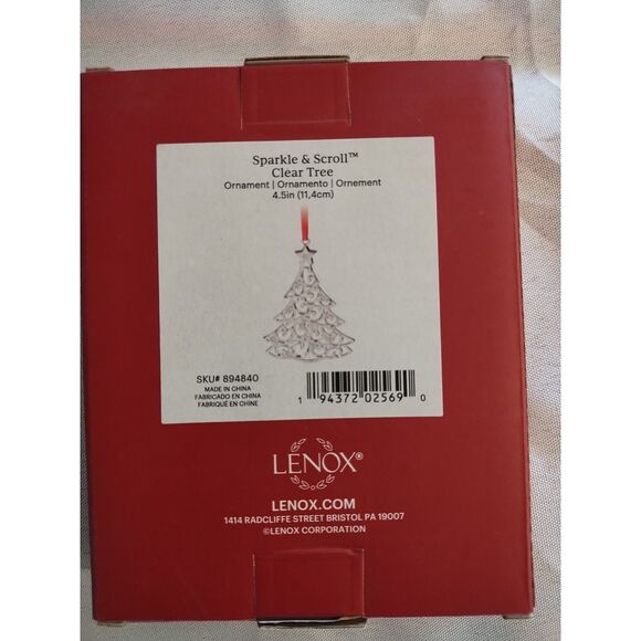 Lenox Other - NIB Lenox Christmas Tree Ornament